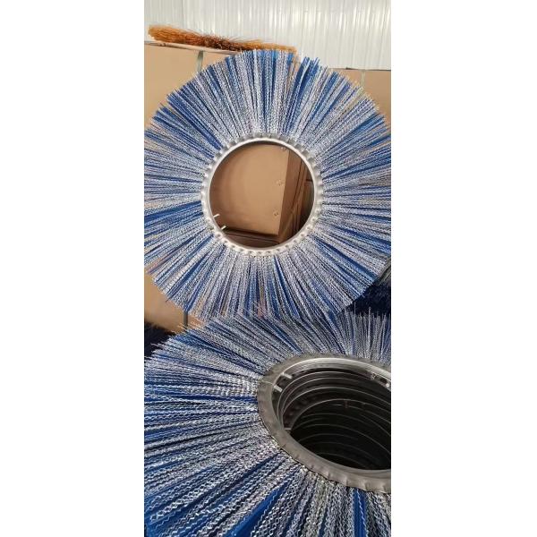 Inner Diameter 300mm  High Strength Wear Resistant Plastic Wire Brush Flat Steel Ring