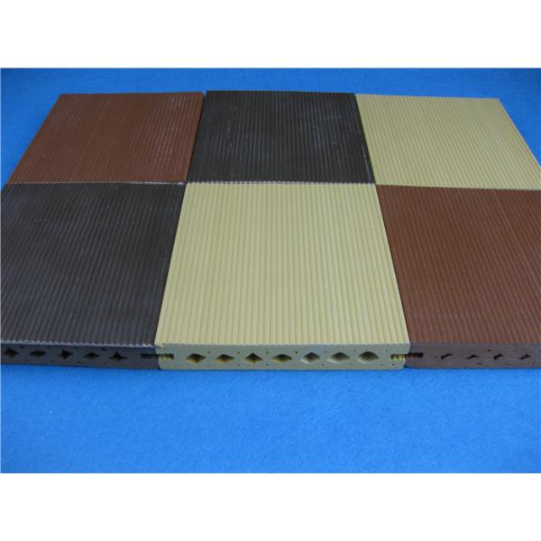 ASA Wood Plastic Composite Foam Decking Tiles for Backyard / Garden