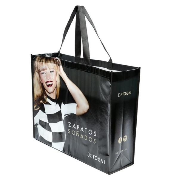 Reusable Grocery Non Woven Shopping Bag In Bulk 80g-130g