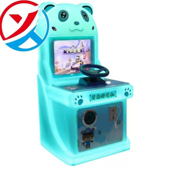 Máquinas de juego de carreras arcade para niños, comerciales y coloridas, para interiores