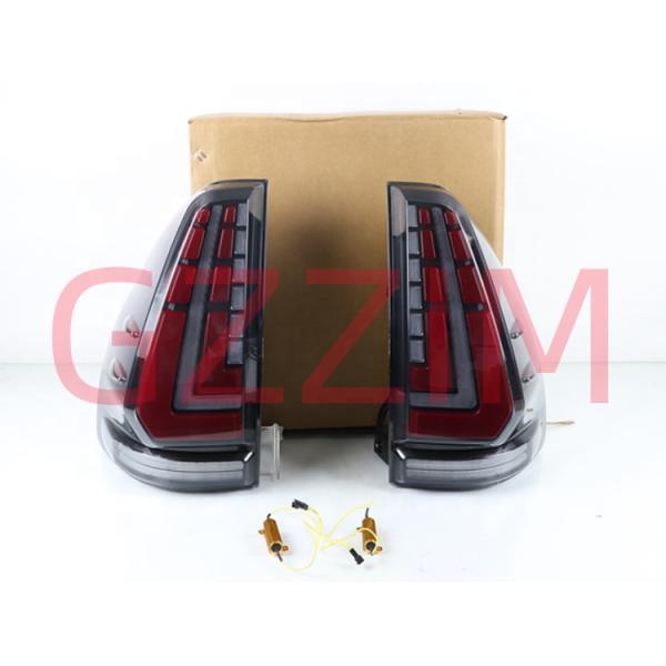 Prado 2003-2009 Автомобиль светодиодный задние огни Черный Желтый Toyota светодиодный задние огни тип 1