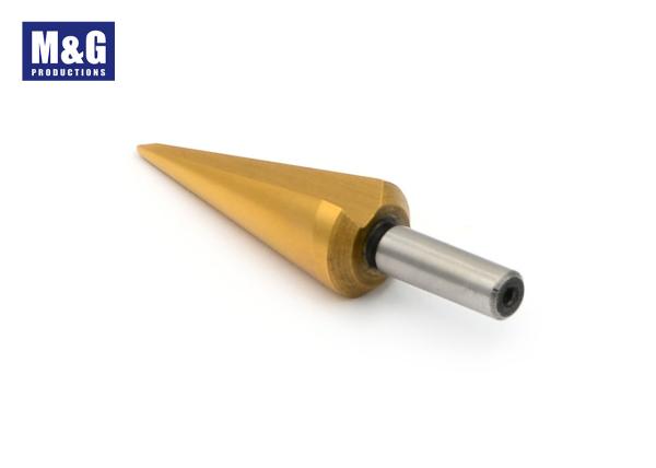 Round Shank Straight Flute HSS Conical and Tube Drill Bit For Metal Tube and Sheet Reaming Drilling