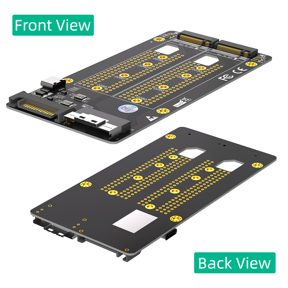 Требуется двойная 2X M.2 NVME SSD на Slimline SFF-8654 8X Adapter PCIe Bifurcation Motherboard