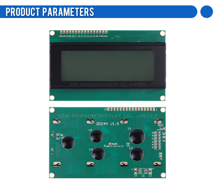 Russian Gray Film 2004A LCD Display Module Interface Module ST7066U Support Scheme Development