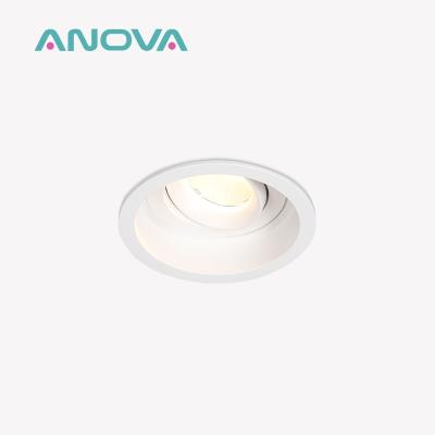 Quadro de holofotes retalhados anti-reflexo GU10 adaptado para aplicações comerciais modernas