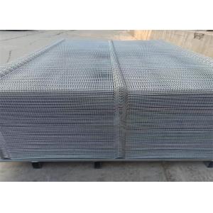 3D Curved Triangle V Mesh Security Fence Panel Powder Coating
