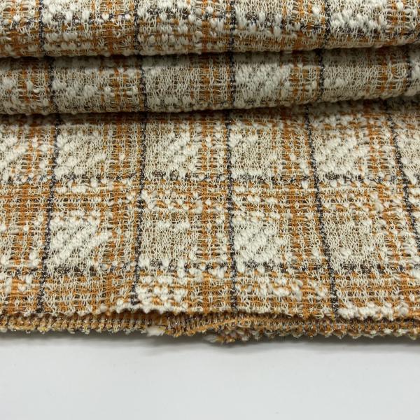 Medium GSM Jacquard Jersey Fabric Knitted Textile For Shoes F02-082