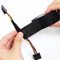 Cintas de envoltura de arneses de alambre con amortiguación del ruido flexible para aplicaciones automotrices