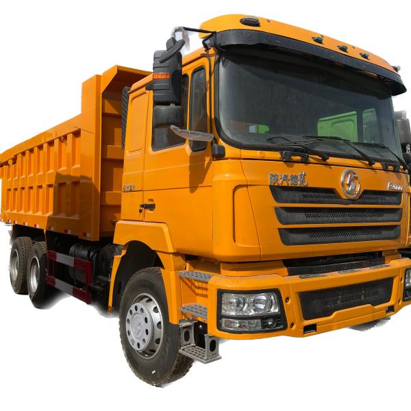 6x4 21-30T Shacman Dump Truck Diesel Fuel Type 350hp With Automatic Air Conditioner