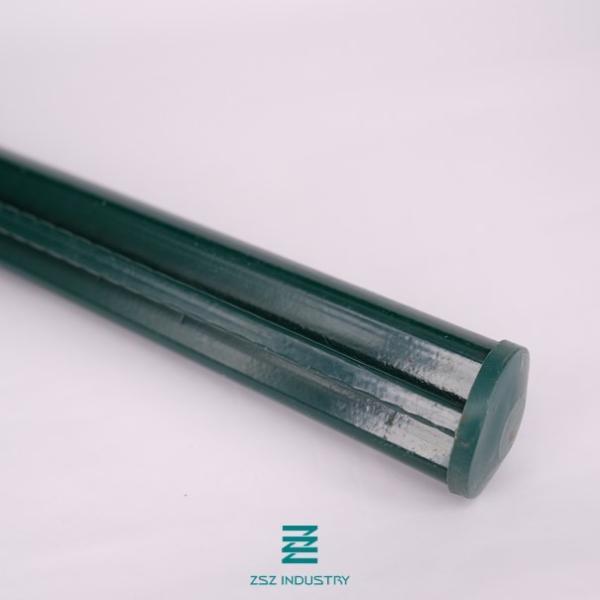 PVC Coated 48 Fence Post , Metal Wire Fence Posts SGS Certificate