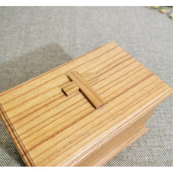 Pet Columbarium Cremation Ashes Urn for Cats Dogs Birds in Stocked Wood Casket