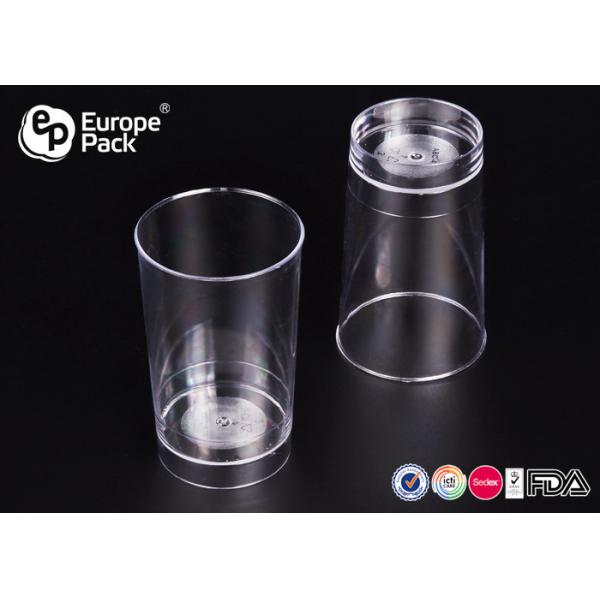Custom Printed Disposable Plastic Dessert Cup Dessert Plastic Shot Glasses
