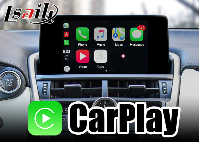 Связанный проволокой андроид АВТОМАТИЧЕСКОЕ CarPlay взаимодействует полностью подключи и играй для Lexus NX200t NX300h 2018-2020