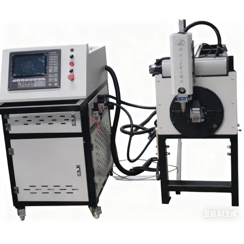 White Square Tube Cutting Machine Featuring Aluminium Cutting Material and Equipment Footprint Long 6730 Wide 600 Height 1380 Ideal for Metal Fabrication