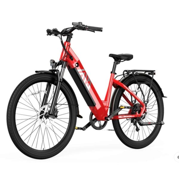 48V 26 Inch Fat Tire Electric Bike for City Commuting & Off-Road with Long Range