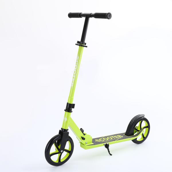 Aluminum Body Adult Kick Scooter with Adjustable Height and Comfortable Suspension