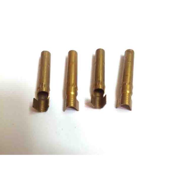 Латунный металл формируя, металл плакировкой никеля прогрессивный штемпелюя кабельные соединители частей