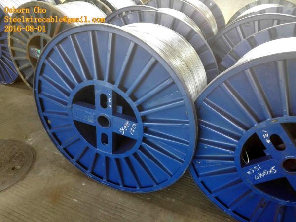 Aluminum Clad Steel Wire  as per ASTM B 415 with  Steel Drum