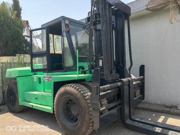 Mitsubishi FD150 15-Tons Forklift Japanese Brand Hand-Power New Condition Low Price Used for Shanghai