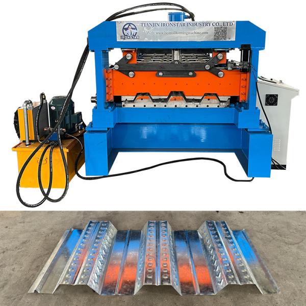 “2.5 Inch Floor Deck Roll Forming Machine American Standard Metal Decking Sheet Making Machine America Market 2.5 Inch Metal Floor Deck Roll Former Galvanized Steel Deck Panel Forming Machine”