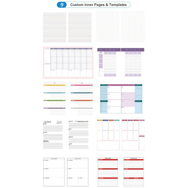 На заказ А4 А5 спиральный журнал бумажные тетради дневник дневник свадебный планировщик для женщин