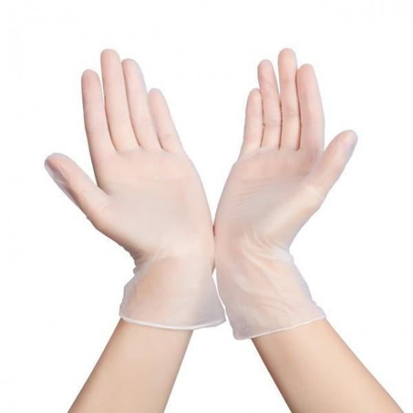 Anti Slip Sugical Disposable Vinyl Gloves XL Transparent Color 1000PCs/CTN