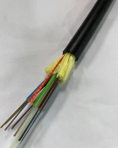Single / Double Jacket ADSS Fiber Optic Cable 200m 144 Core G652D Outdoor