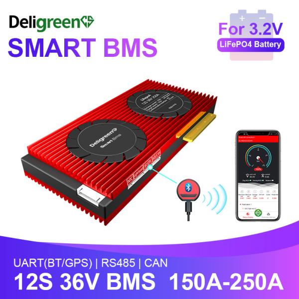 20S 60V 100A Smart Bluetooth Waterproof Shockproof Battery Management System for Lithium Batteries