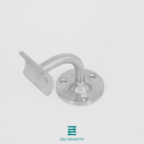 Side Mounted Balcony Railing Brackets Stainless Steel 316 / 304L 80mm Width