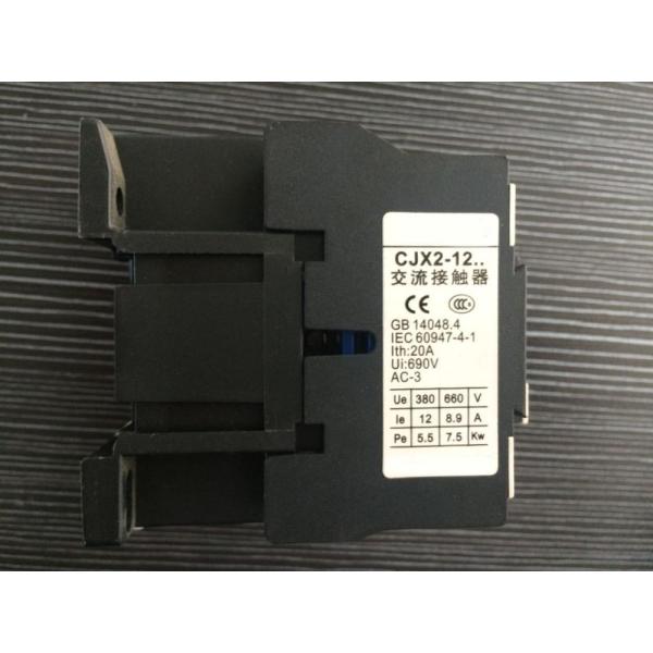 3 Phase Motor Magnetic Contactor Relay 12A 3P 3 Pole 1NO AC 24V 110V 220 Volts 380V Coil CJX2-1210 35mm Din Rail Mounting
