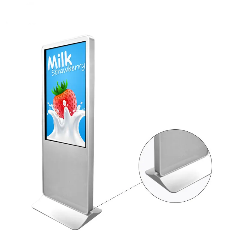55 Inch Android Digital Signage Kiosk with 400CD/M² Brightness