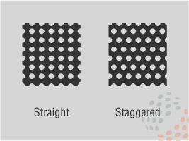 Perforated Galvanized Sheet Metal , Stainless Steel Perforated Plate For Filtration / Shelving