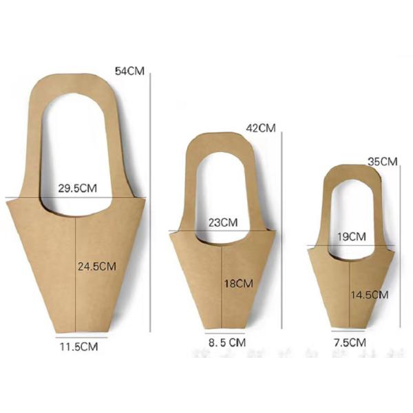 Flower Store Hanging Shopping Bags Flower Portable Packaging Bag