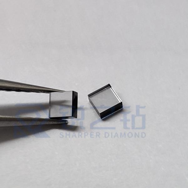 3mm サイズ オプティカルグレード CVD シングルクリスタルダイヤモンド 低窒素含有量