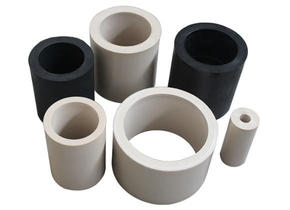 Diameter 5mm-80mm Black Peek Tubing For Bearing Shells / Valves