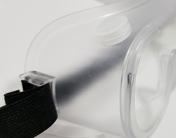 High Impact Rated Safety Glasses Crystal Clear Fog Proof Safety Goggles