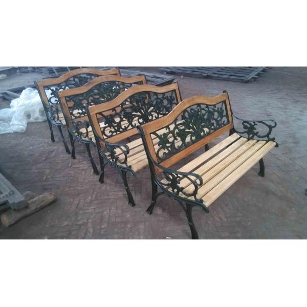 Public Outdoor Garden Chair Cast Iron Bench Ends Egs With Powder Coating