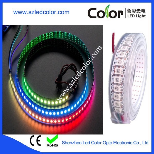 ws2812b apa104 waterproof rgb led strip ip67 waterproof