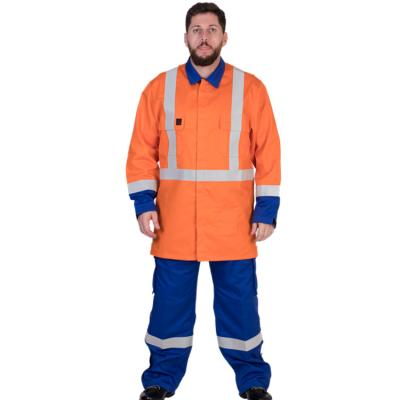 Segurança alaranjada de EN11611 olá! Vis Fire Resistant Suits For 9,3 CAL