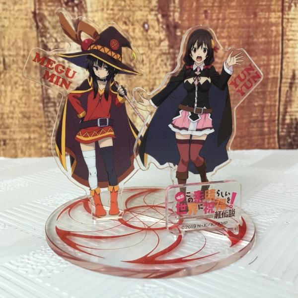 CMYK Printing Cartoon Character Standee Acrylic Anime Display