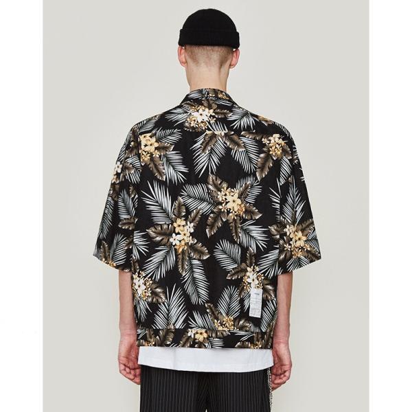 Small order clothing manufacturers Sustainable Printed Funny Mens Beach Hawaiian Shirt Single Button
