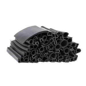 U Shape Anti Collision Car Window Door Trim Flexible Door Edge Seal Weatherstrip