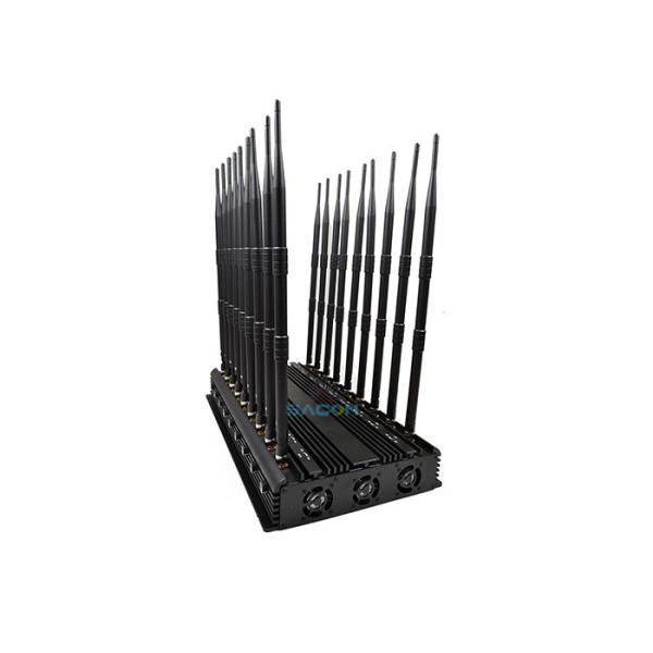 18 Channels Mobile Phone Signal Jammer 42W High Power Blocks All GPS Signals