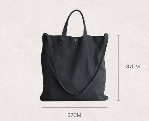 Promotion Womens Natural Durable Cotton Canvas Shopping Tote Bag For Business Shopping