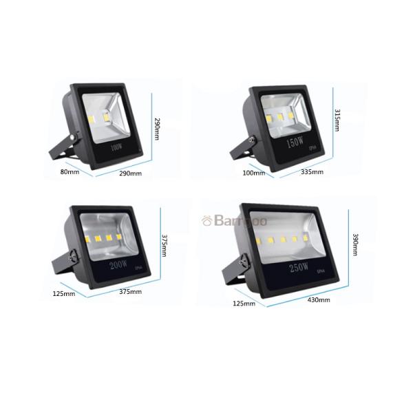 High Power Dimmable Outdoor Led Flood Lights Waterproof 100W 150W 200W 250W