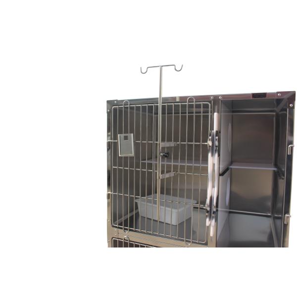 gaiola de aço inoxidável do cão 180KG de 1000*650*1765mm