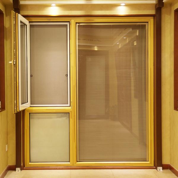 Одиночный стеклянный алюминиевый профиль двери легкий к установке и разборке