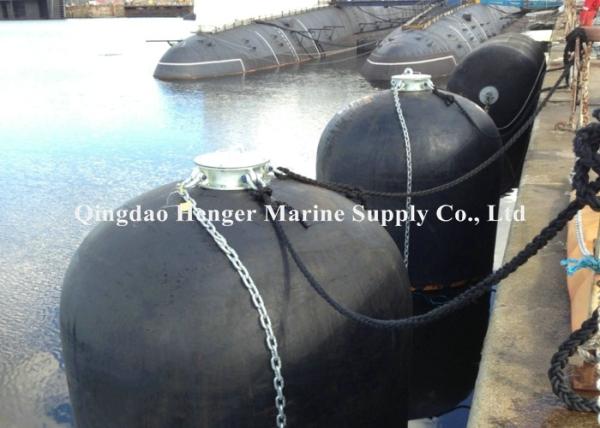 Dos pára-choques tipo submergível submarino vertical semi - para submarinos de proteção