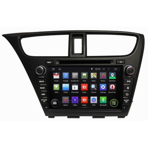 Ouchuangbo Pure Android 4.4 GPS Navigation Stereo System for Honda Civic 2014 DVD 3G Wifi