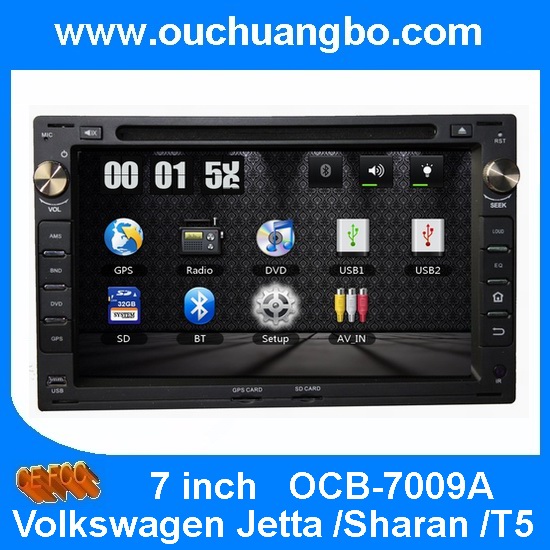 Ouchuangbo Car GPS DVD Multimedia Kit Volkswagen Jetta /Sharan /T5 Radio RDS iPod OCB-7009A